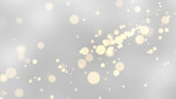 Abstract Christmas particle bokeh background