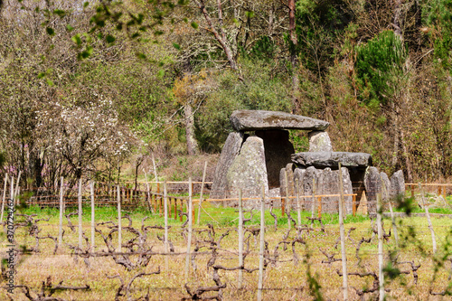 dolmen de Cunha Baixa, entre 3000 y 2500 aC, Beira Baixa, Portugal, europa photo