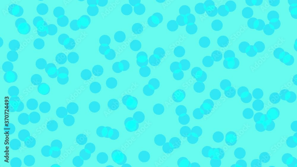 Animation background motion of blue sphere particles moving. Seamless loop abstract background. Animation background motion of blue sphere particles moving. Seamless loop abstract background.