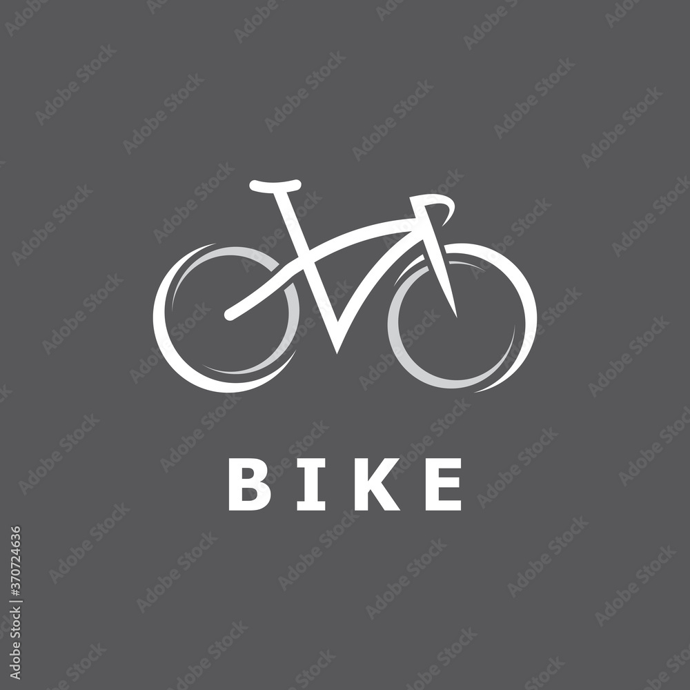 Fototapeta premium Bicycle Icon Vector Design Template
