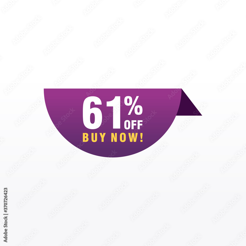 61 discount, Sales Vector badges for Labels, , Stickers, Banners, Tags, Web Stickers, New offer. Discount origami sign banner 61 discount, Sales Vector badges for Labels, , Stickers, Banners, Tags, Web Stickers, New offer. Discount origami sign banner
