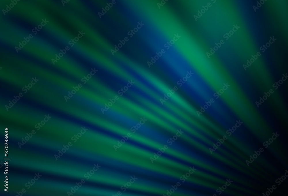 Fototapeta premium Dark BLUE vector template with repeated sticks.