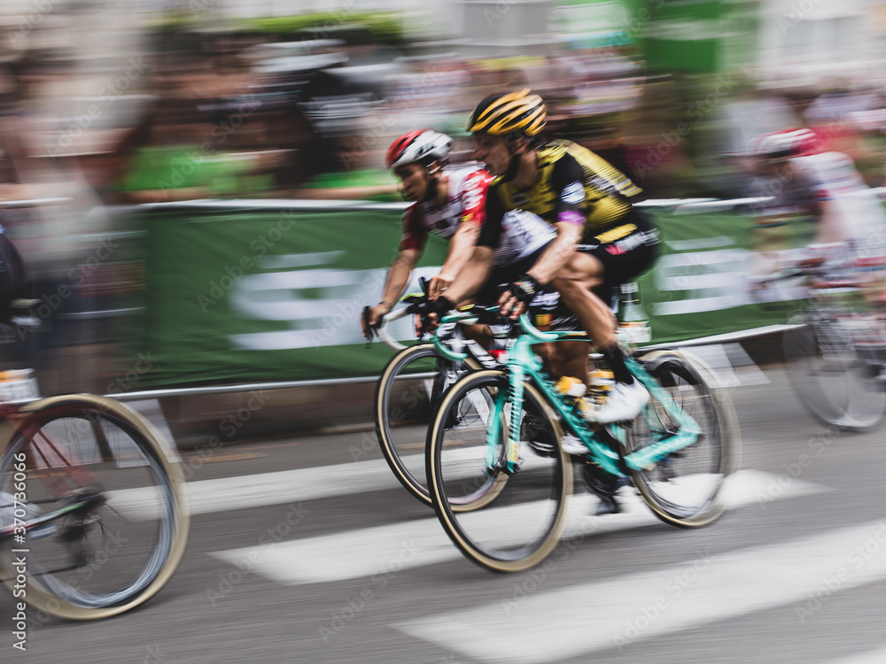 Obraz premium Tour de France in Ariège, Foix