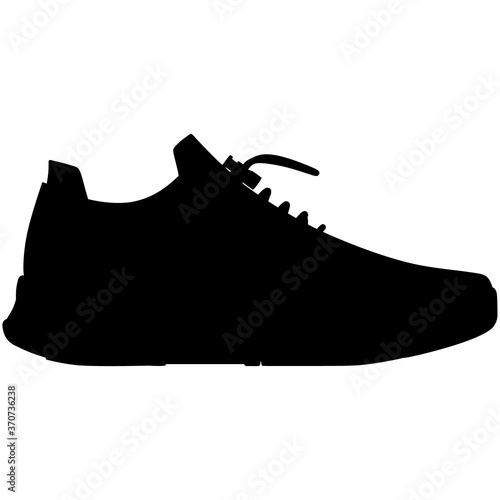 Sport shoes vector isolated on white