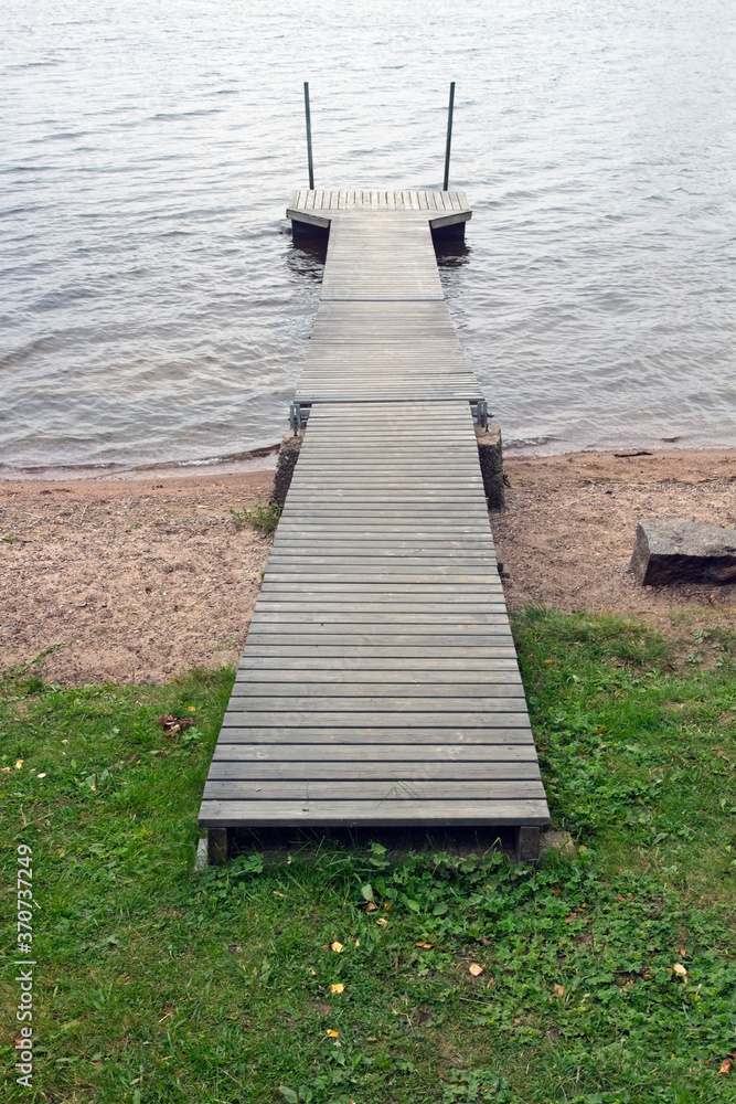 Obraz premium wooden jetty