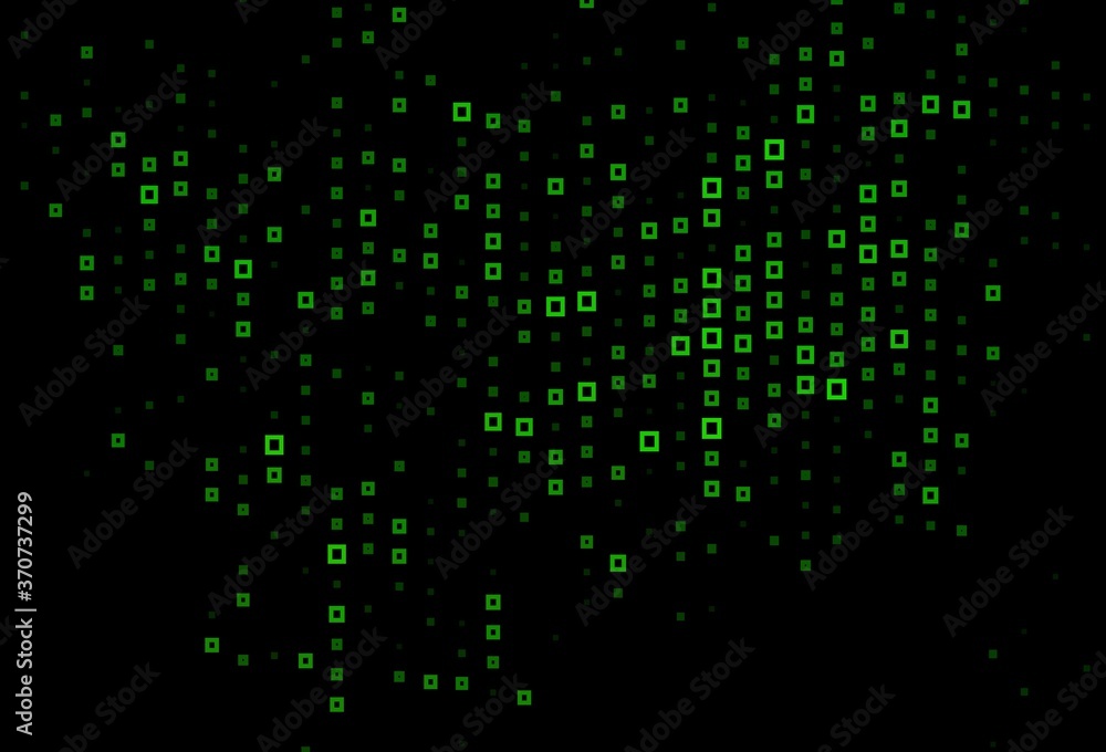 Dark Green vector template with rhombus. Dark Green vector template with rhombus.