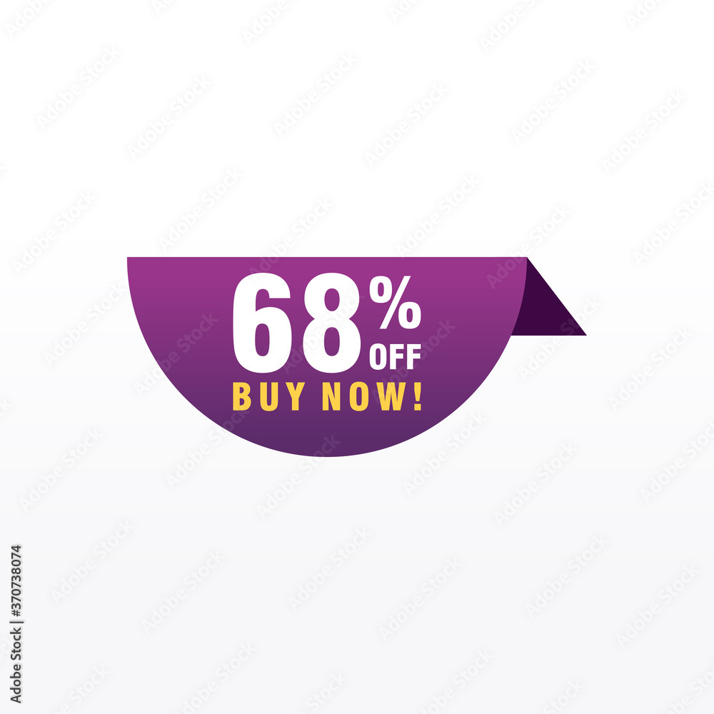 68 discount, Sales Vector badges for Labels, , Stickers, Banners, Tags, Web Stickers, New offer. Discount origami sign banner 68 discount, Sales Vector badges for Labels, , Stickers, Banners, Tags, Web Stickers, New offer. Discount origami sign banner