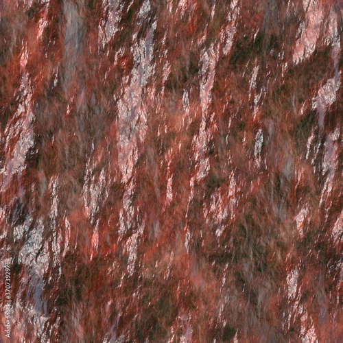 Wet Rock Seamless Texture, computer generated