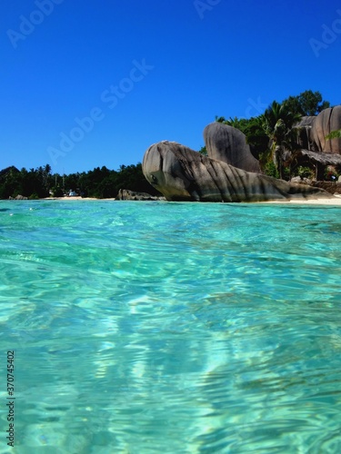 Seychelles, La Digue Island, Anse Source of Silver, Silver Source Beach