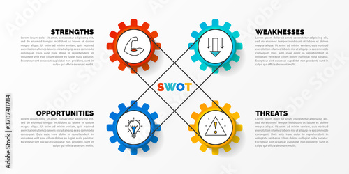 Infographic design template. Creative concept with 4 steps