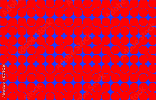 vector seamless pattern with hearts