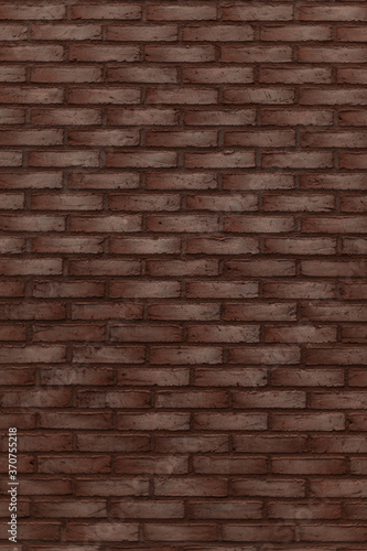 Dark orange brick wall  brick texture background  high contrast