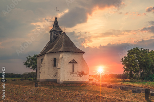 Fotografiet La chapelle du Try-au-Chêne en Belgique