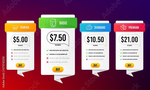 Coffee-berry beans, Bombon coffee and Coffee cup line icons set. Pricing, subscription plan. Water cooler sign. Cafe bombon, Roasted bean, Office drink. Food and drink set. Vector