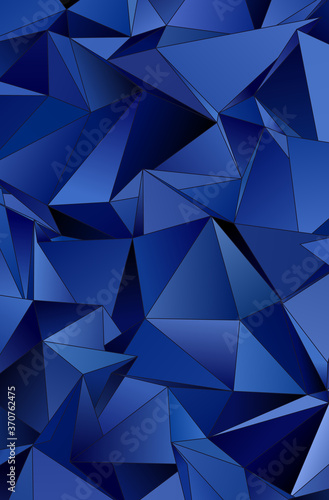 Abstract Low-Poly background. triangulated texture. Design 3d. Polygonal geometrical pattern. Triangular modern style