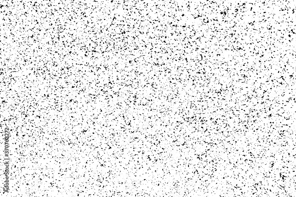 Grunge black and white texture background (Vector). Use for noise adding, decoration, aging or old layer