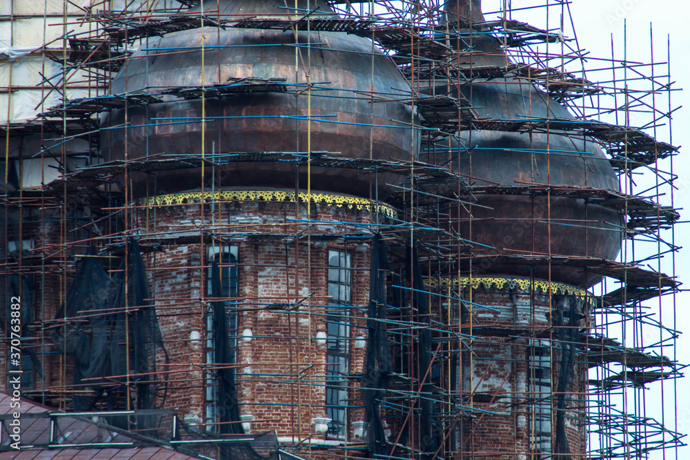 the Orthodox Church during the renovation
