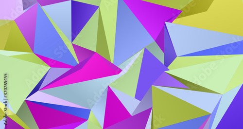 Abstract Low-Poly background. triangulated texture. Design 3d. Polygonal geometrical pattern. Triangular modern style