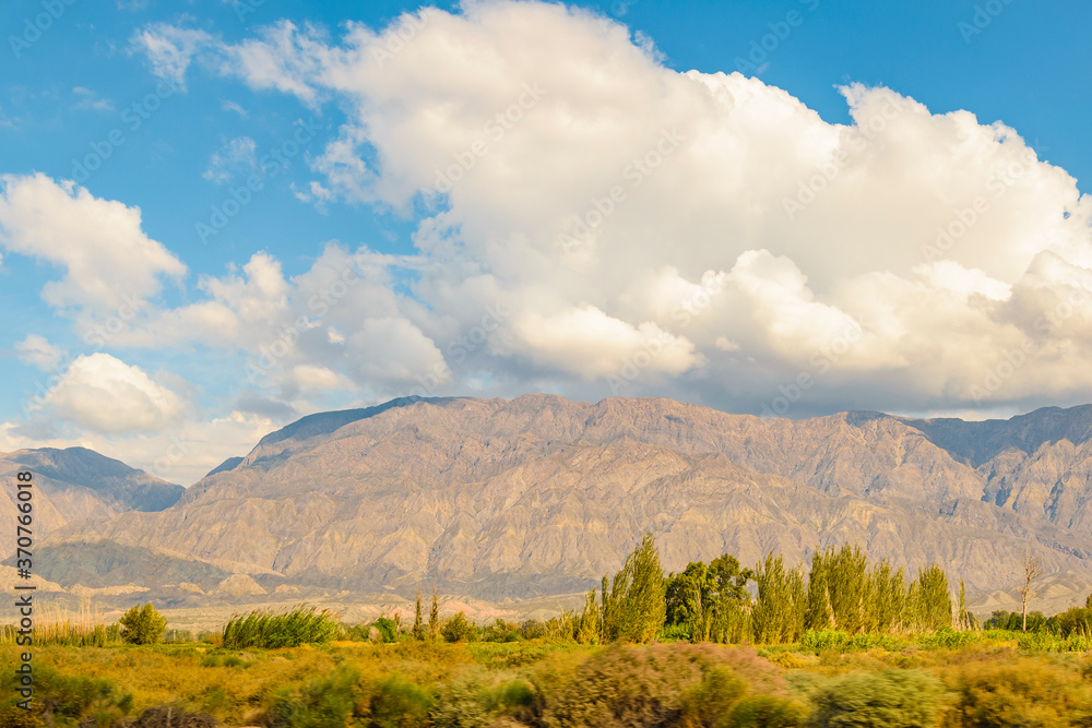 Countryside Landscape, San Juan Province, Argentina