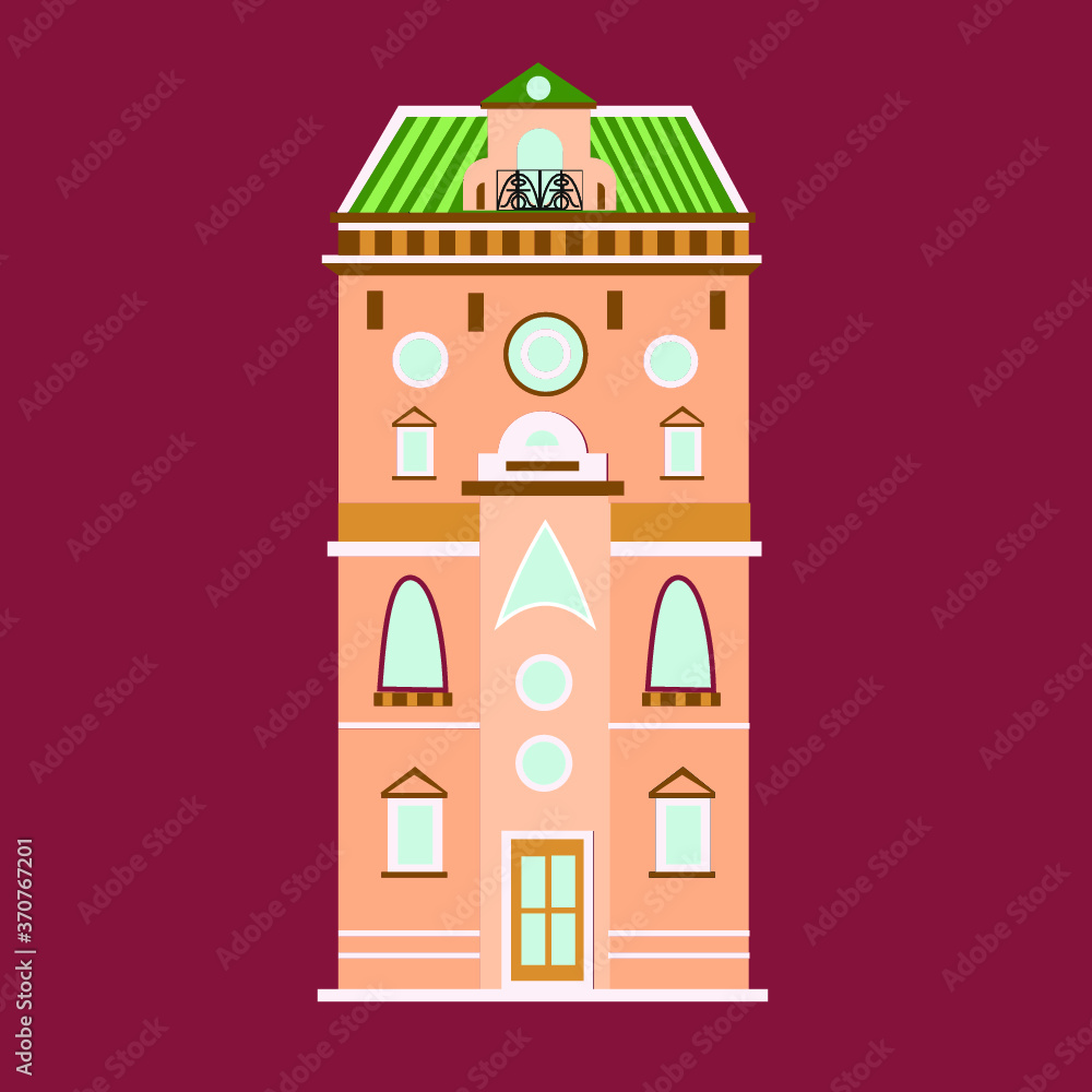 vector illustration of a house