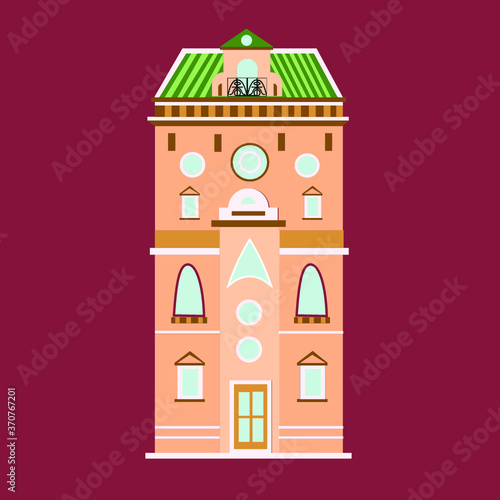 vector illustration of a house