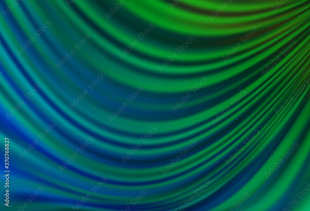 Light Blue, Green vector pattern with bubble shapes. Light Blue, Green vector pattern with bubble shapes.
