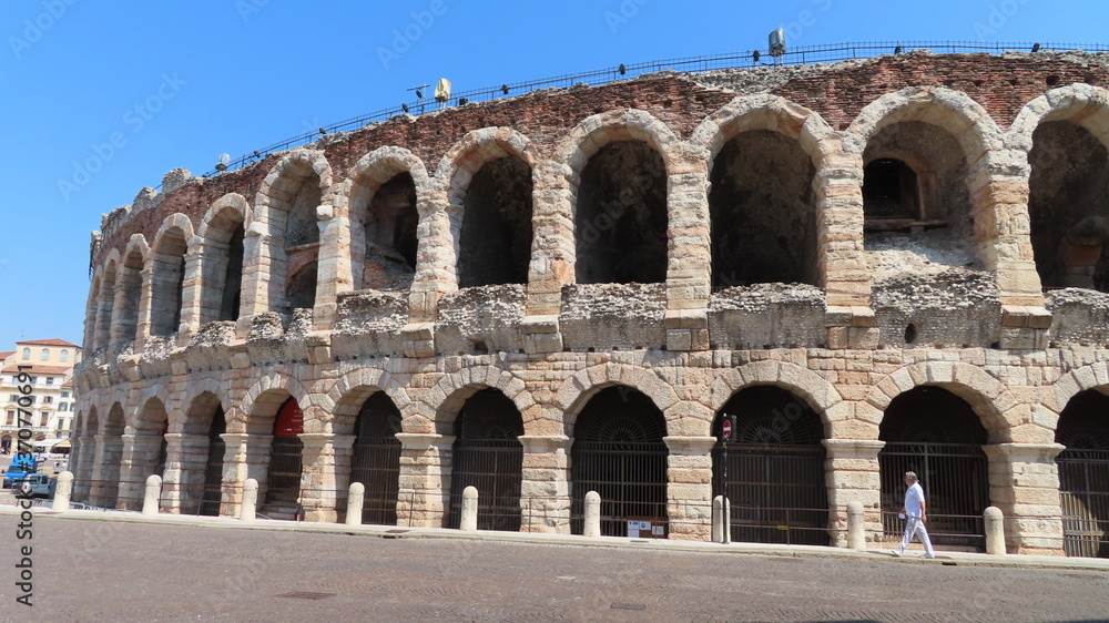 Stupenda vista dell'Arena di Verona