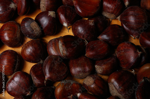 chestnuts in a cook in spain