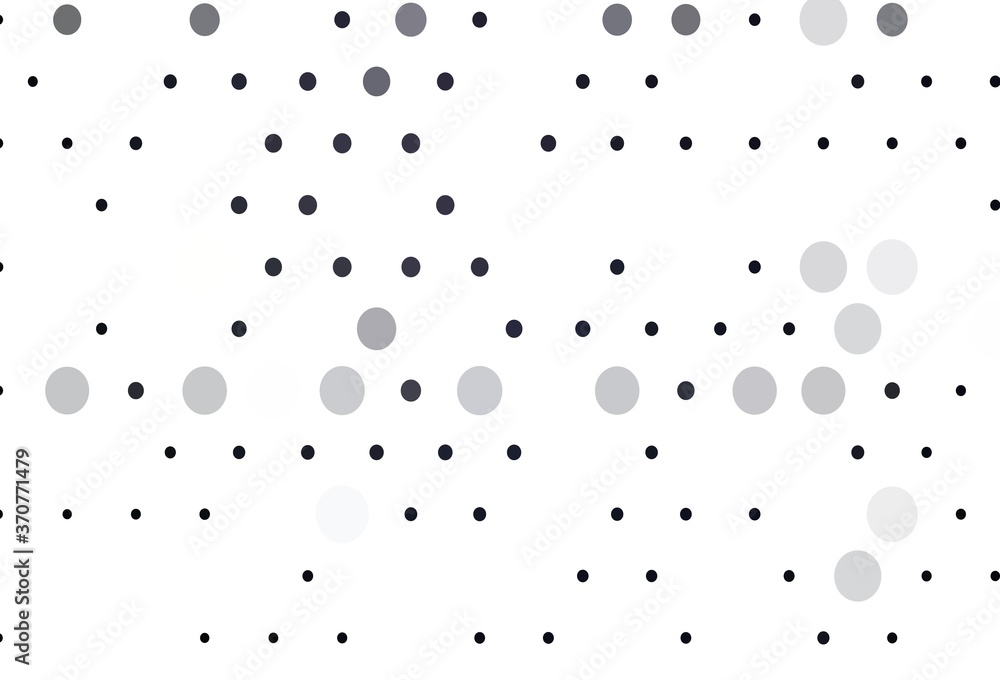 Light Black vector pattern with spheres. Light Black vector pattern with spheres.