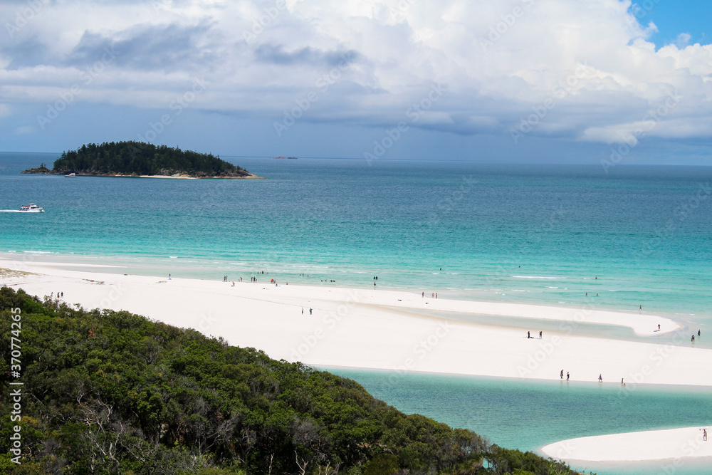 Whitehaven Beach auf den Withsunday Inseln 