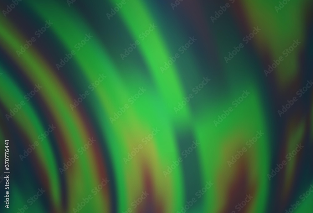 Light Green vector background with lava shapes. Light Green vector background with lava shapes.