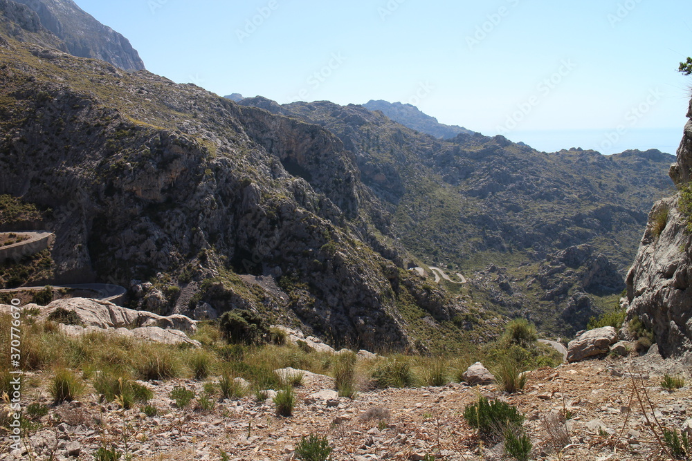  In Serra de Tramuntana mountains , Mallorca, Spain
