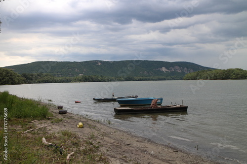 Danube river near Sturovo  south Slovakia
