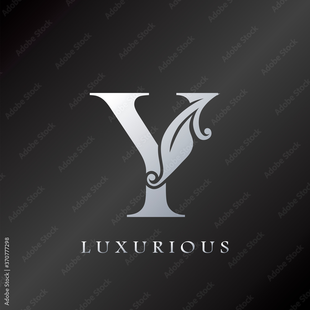 Monogram Initial Letter Y Luxury Logo, vector design concept Monogram Initial Letter Y Luxury Logo, vector design concept