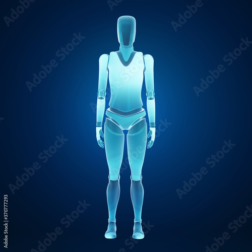 3d rendering of a mannequin
