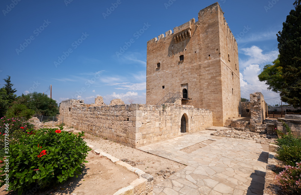 The keep of Kolossi Castle. Kolossi. Limassol District. Cyprus