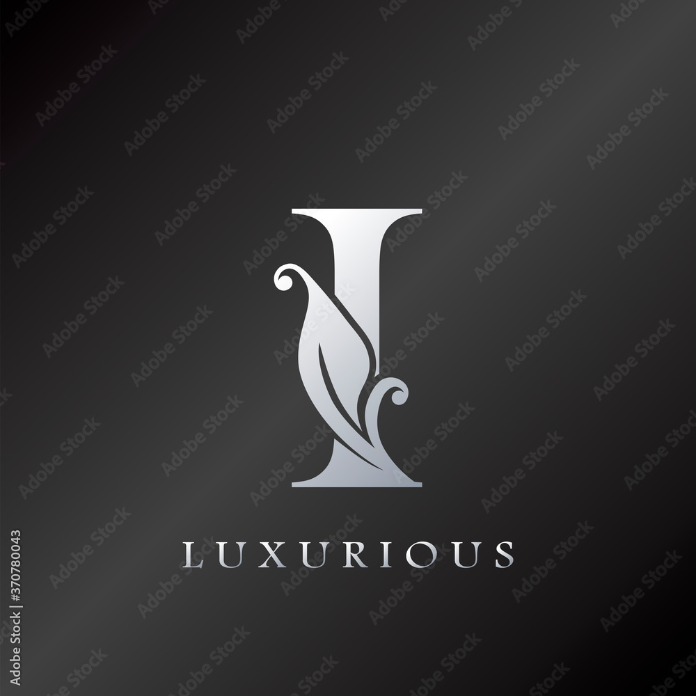 Monogram Initial Letter I Luxury Logo, vector design concept Monogram Initial Letter I Luxury Logo, vector design concept