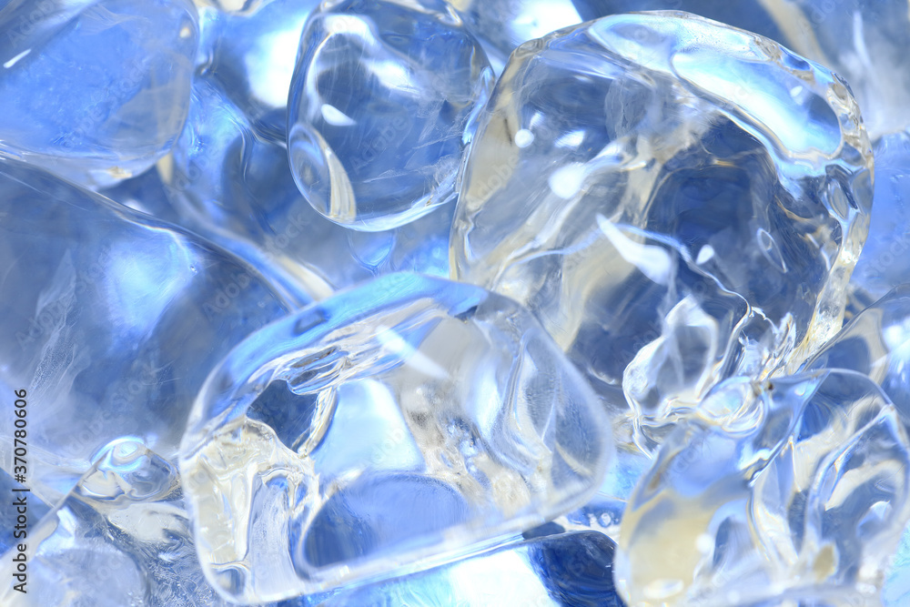 Obraz premium ice cubes background