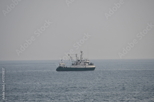 Solitary ship on the sea © Prabhupad Mishra