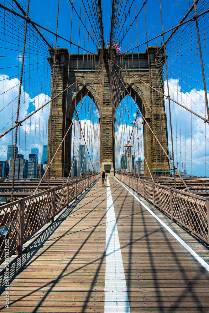 Naklejka premium Brooklin bridge