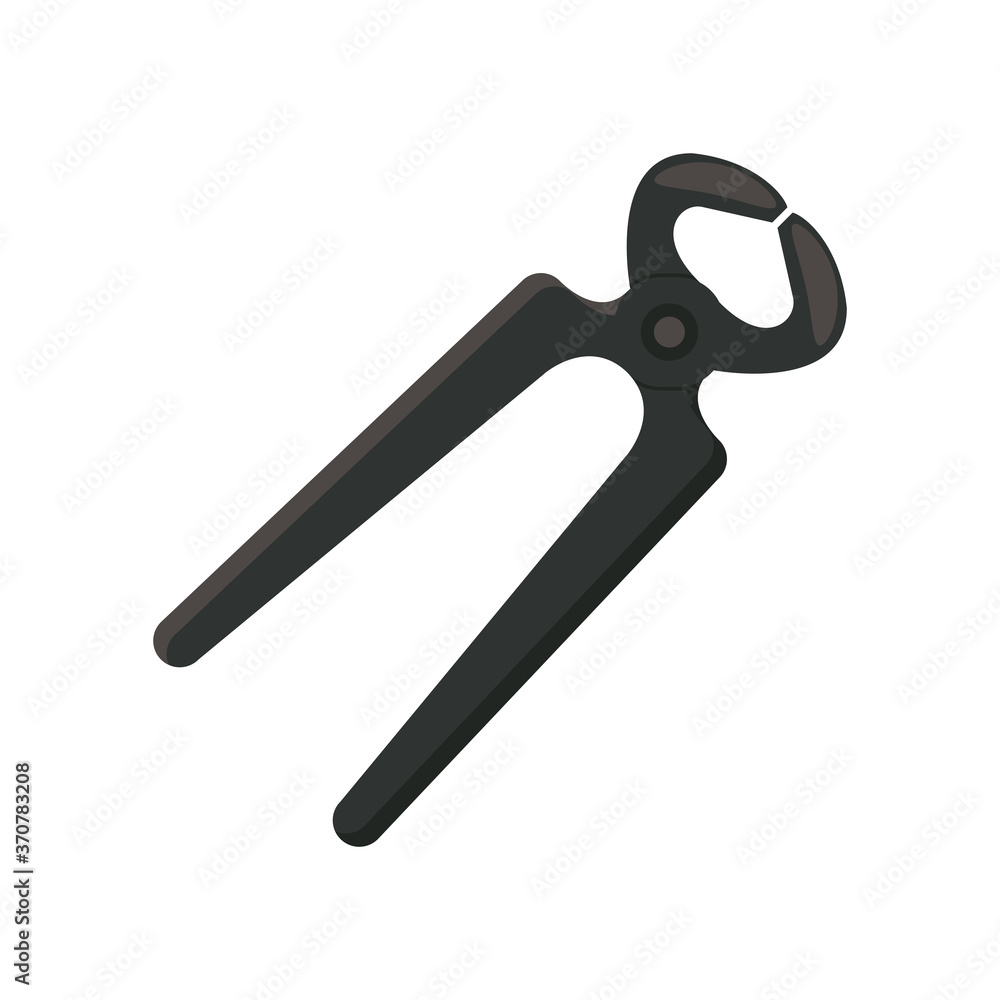 slip joint pliers tool flat style icon slip joint pliers tool flat style icon