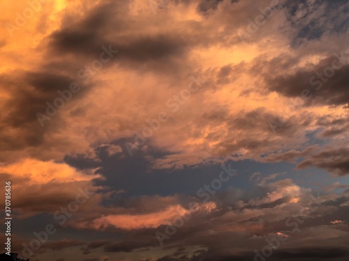 sunset clouds