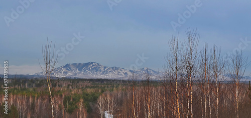 Karabash, Russia 12.21.2011. Karabash is a city in the Chelyabinsk region of Russia. Karabash is the dirtiest city on the planet. photo