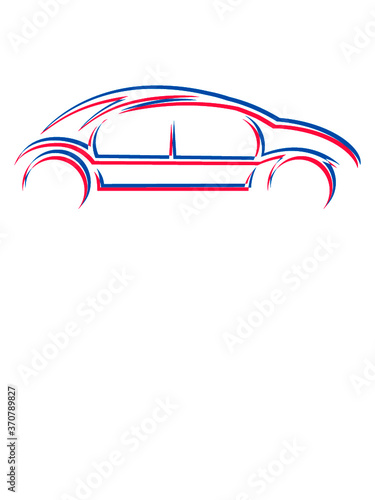 Auto 3D Effekt Abstrakt Hobby Liebe