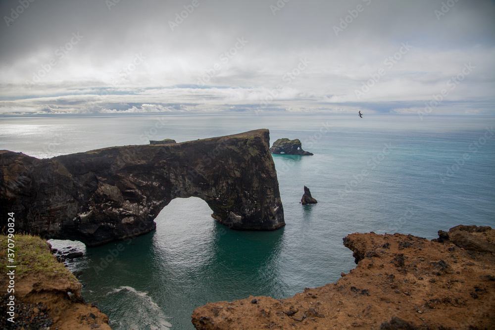 Fototapeta premium Gatklettur in the Snaefellsness Peninsula in Iceland