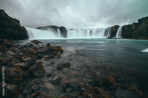 Goðafoss Waterfall in the North of Iceland
