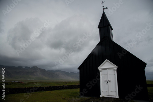 Búðakirkja Church in the Snaefellsness Peninsula in Iceland