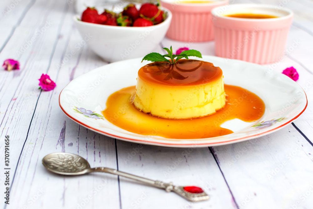 Custard creme caramel Custard creme caramel