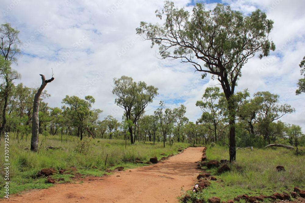 Australien Outback roter Weg rote Erde
