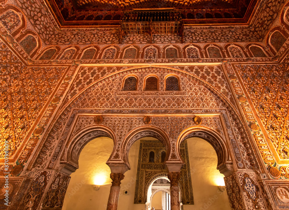 Interior del Real Alcazar de Sevilla